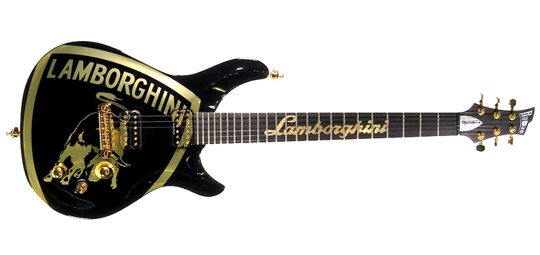 Custom Lamborghini Guitar Ed Roman Guitars